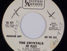 THE CRYSTALS: My Place US United Artists Northern Soul Group 45 HEAR