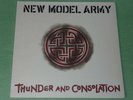 NEW MODEL ARMY Thunder And Consolation 1st UK PRESS 2LP VINYL Textured Sleeve EX