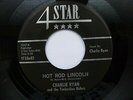 CHARLIE RYAN 45 'HOT ROD LINCOLN' USA 4 STAR HOT 1959 COUNTRY BOP ROCKABILLY VG