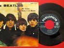 THE BEATLES (45 RPM - ITALY)  QMSP 16370 - NO REPLY (RARE FIRST LABEL ISSUE)