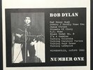 Bob Dylan vinyl LP „Number One“ Minneapolis, Autumn 1960