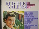 RITCHIE VALENS: His Greatest Hits LP (Mono, white cover, couple superficial mar