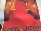 Daryl Hall And John Oats Poster 12”x18” Rock And Roll History Great Condition