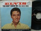 Elvis Presley - Big Boss Man / You Don't Know Me - USA 45 rpm + Picture Sleeve