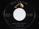 Rockabilly 45 - Milton Allen - Don't Bug Me Baby - RCA Victor - mp3