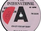 Willie Dixon - Crazy For My Baby / Walking The - Pye Intl 7N 25270 UK 7