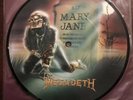 Rare Megadeth Mary Jane Picture Disc Uk Promo 45 7 Inch So Far So Good So What