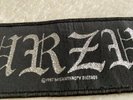 MUZRUB - Aufnäher ORIGINAL Patch 1997 MISANTHROPY RECORDS Darkthrone Mayhem RARE