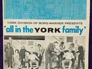 ALL IN THE YORK FAMILY LP '72 BORG WARNER Gil Gerard RARE VG+