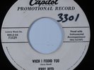 Rockabilly 45 JERRY REED When I Found You CAPITOL promo HEAR