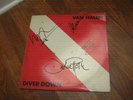 **Van Halen signed LP Diver Down by the original 4 band members of the group****