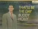 RARE BUDDY HOLLY That'll be the day DECCA DL 8707 black label ROCK well worn
