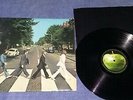THE BEATLES abbey road 1969- FIRST  UK PRESS- APPLE - MISPRINT APPLE  -EX+