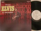 ELVIS PRESLEY FROM ELVIS IN MEMPHIS ITALY RCA 1980 PROMOTIONAL LP WHITE LABEL
