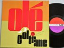 John Coltrane Ole Original Orange & Purple White Fan Label Mono VG++ Eric Dolphy