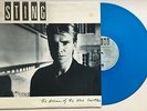 STING The Dream of Blue Turtles BLUE VINYL 1985 OZ A&M EX/EX