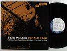 DONALD BYRD Byrd In Hand BLUE NOTE LP VG+/VG++ dmm re. 1985 france