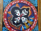 ANCIEN DISQUE 33 TOURS KISS ROCK AND ROCK OVER 1976 STICKER + BON DE COMMANDE