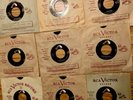 Nine Elvis Presley 45 RPM Records In RCA Sleeves-most In Vg Cond.