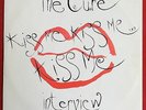 THE CURE -Kiss Me Interview- Promo LP with Cue Sheet with unique sleeve (Record)