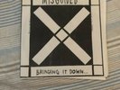 Misguided - Bringing It Down 7” 1st Press Blue Vinyl Signed Black Flag Antidote