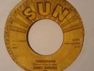 Rockabilly Instrumental SONNY BURGESS Thunderbird / Itchy 45-SUN #318
