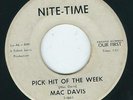 GA / Teen Popcorn - Mac Davis NITE-TIME OUR FIRST Pick hit of the week ?