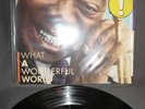 vinyl - 33 t  - LOUIS ARMSTRONG -  WHAT A WONDERFUL WORLD