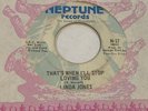 Sweet Soul 45 - LINDA JONES I'll Be Sweeter Tomorrow / Stop Loving You NEPTUNE