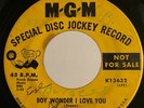 Psych PROMO 45 Burt Ward Boy Wonder I Love You on MGM HEAR BATMAN ZAPPA