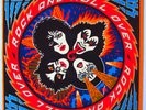 KISS Rock and Roll Over CASABLANCA rock LP '76 w/sticker set and org inner
