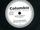 BILLIE ANTHONY  ROCK-A-BILLY  COLUMBIA  78rpm 10
