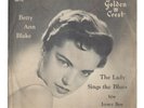 Betty Ann Blake - The Lady Sings The Blues PICTURE SLEEVE with 45 RPM Record