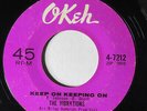 VIBRATIONS-KEEP ON KEEPING ON ON OKEH NORTHERN 45-VG+, HEAR