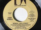 BOBBY WOMACK-ACROSS 110TH STREET ON UA FUNK 45-STRONG VG+, HEAR