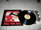LP METALLICA  KILL' EM ALL / MUSIC FOR NATIONS  MFN 7 /1983  FRANCE + INNER