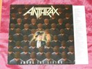 ANTHRAX - AMONG THE LIVING - 9tr LP - GERMANY 1987 - 1st PRESSING