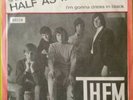 Them - Half As Much / Im Gonna Dress In Black 1965 DANISH Decca 7