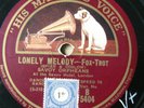 SAVOY ORPHEANS Lonely Melody/ Sweet Someone (Condition V+)