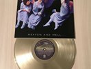 Black Sabbath - Heaven and Hell Gold Vinyl Record and Photo Album on Plastic 3mm