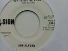 Ann Alford - Hy Sign 2111 - Got To Get Me A Job - US M- Funk