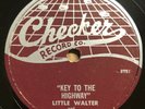 Little Walter 1958 BLUES 78 Key To The Highway / Rock Bottom on Checker MINT-