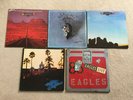 5 LPs- The Eagles - Live, Same, Their Greatest Hits, Best Of, Hotel California