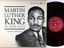 Dr. Martin Luther King, Jr. - At Zion Hill LP - Pica - Sermon Red Wax