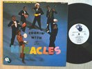 DOO WOP R&B LP - THE MIRACLES COOKIN' WITH THE MIRACLES White Tamla Labels Hear