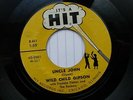 WILD CHILD GIPSON 45 'UNCLE JOHN' USA HIT KILLER 1958 BLACK ROCKER ROCKABILLY VG