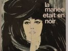 LA MARIEE ETAIT EN NOIR  FRENCH EP 45 7 PS BOF BERNARD HERRMANN 1967