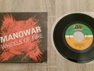 Manowar Wheels of fire Offiziell PROMO LP - VERY RAR - heavy metal