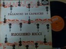 RUGGIERO RICCI / PAGANINI 24 caprices   / DECCA LXT 5569
