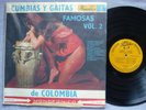 Cumbias Y Gaitas Famosas De Columbia Vol 2 LP Fuentes FLP 0199 Mono Import VG